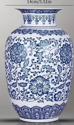 Blue classic vase preview