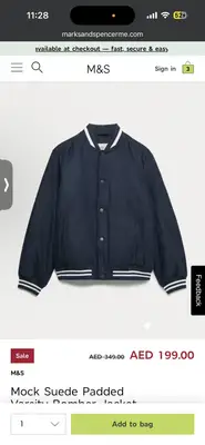 Jacket M&S preview