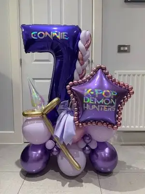 Party balloons (number 7) preview