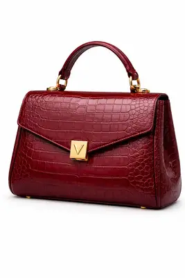 red luxury bag preview